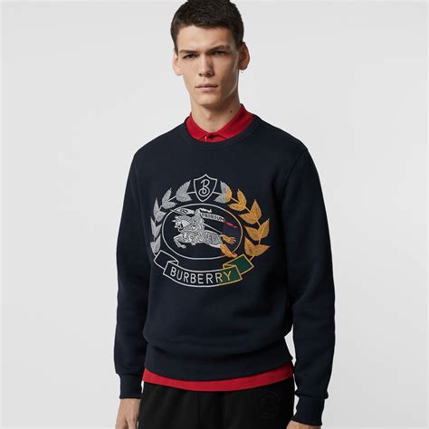 burberry sweat erkek|Burberry crest sweatshirt.